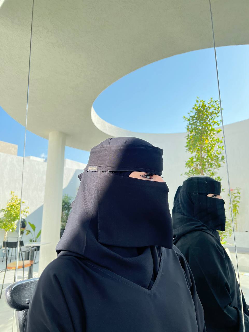 نقاب ركن الحجاب – نقاب بدون مقوى (خيارات بتصميم صغير وطويل)