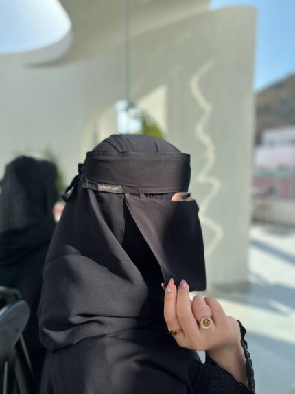 نقاب ركن الحجاب – نقاب بدون مقوى (خيارات بتصميم صغير وطويل)