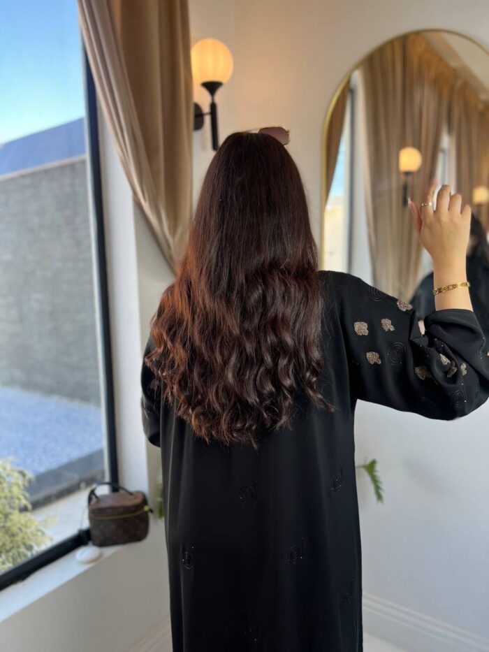 عباية كتف تطريز كامل