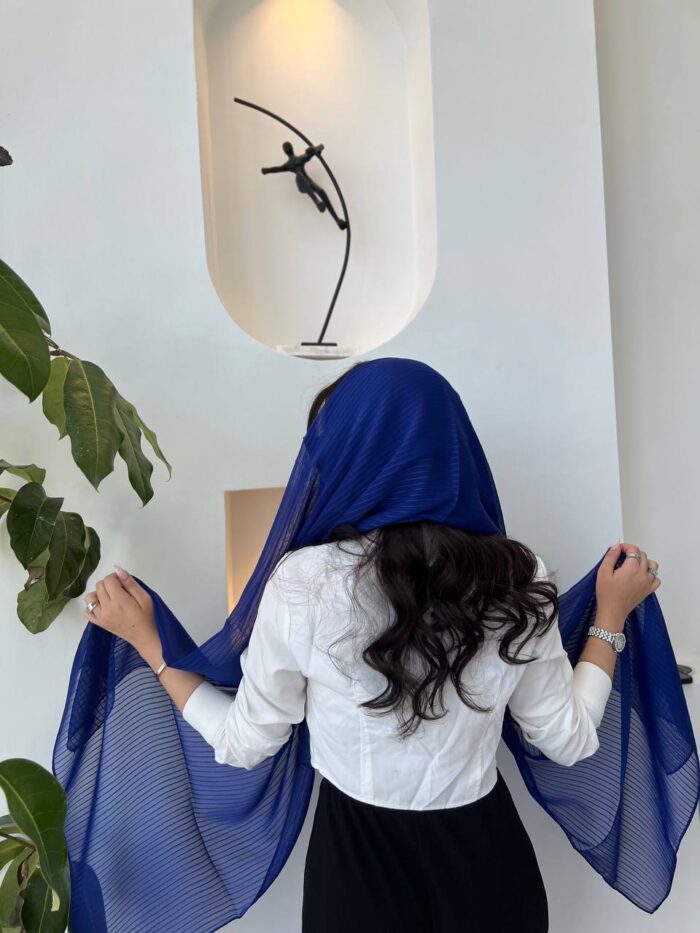 طرحة نيلي غامق